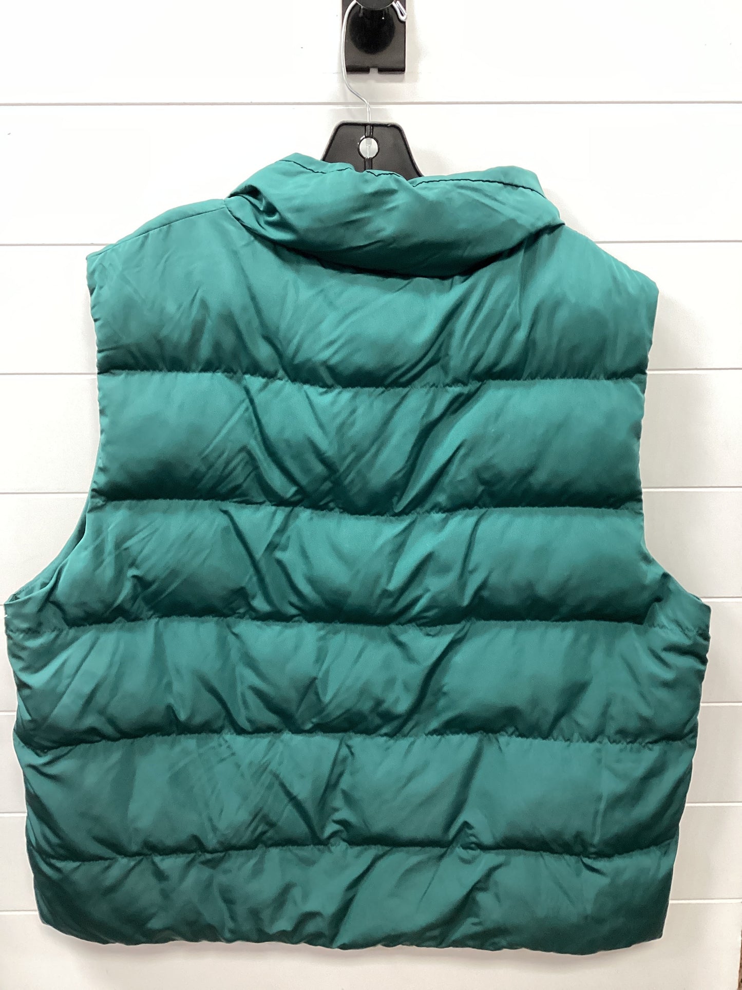 Vest Puffer & Quilted By Entro In Teal, Size:Xl