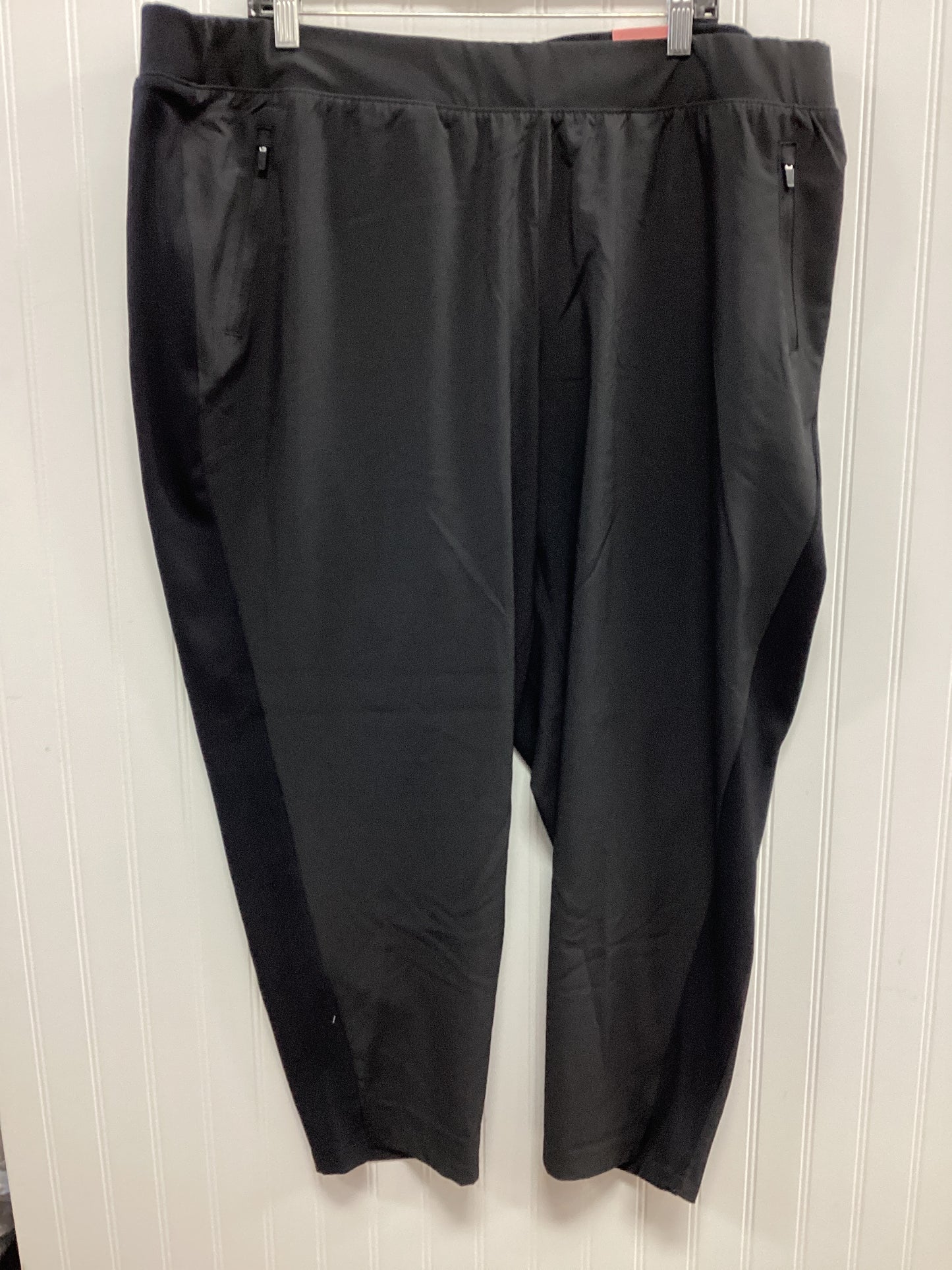 Athletic Pants By Livi Active In Black, Size:2X