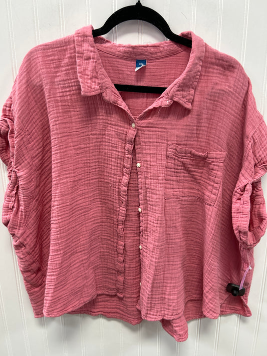 Top Ss By Old Navy In Pink, Size:1X