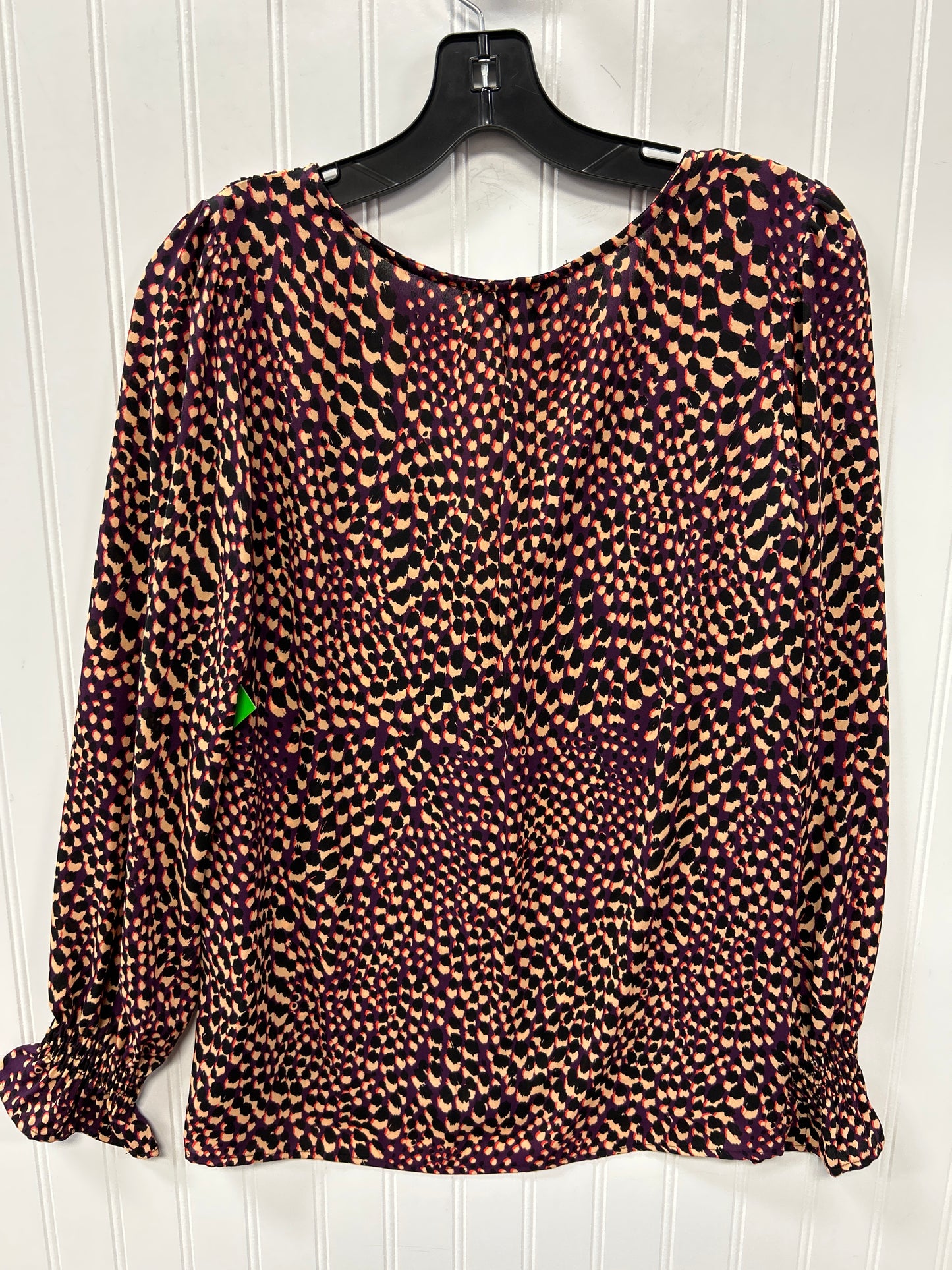 Blouse Ls By Veronica M In Purple, Size:Xs