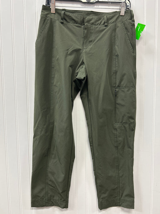 Athletic Pants By Kirkland In Green, Size:4