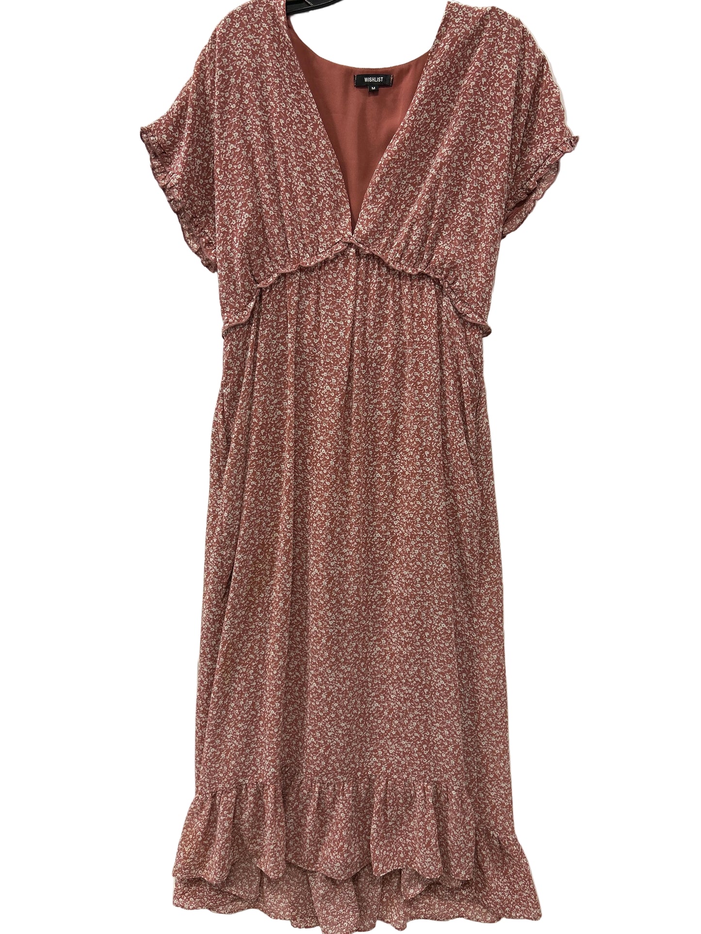 Dress Casual Maxi By Wishlist In Pink, Size:M