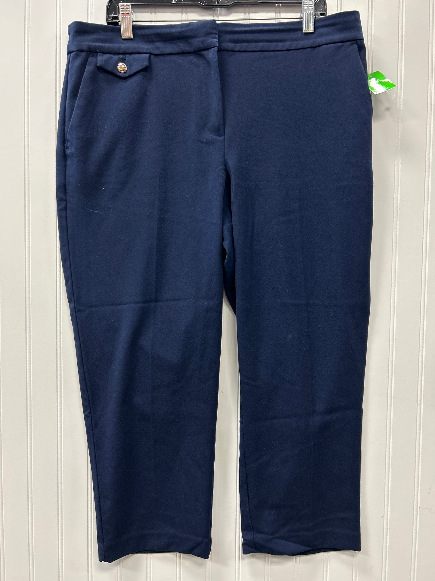 Pants Dress By Loft In Navy, Size:14P