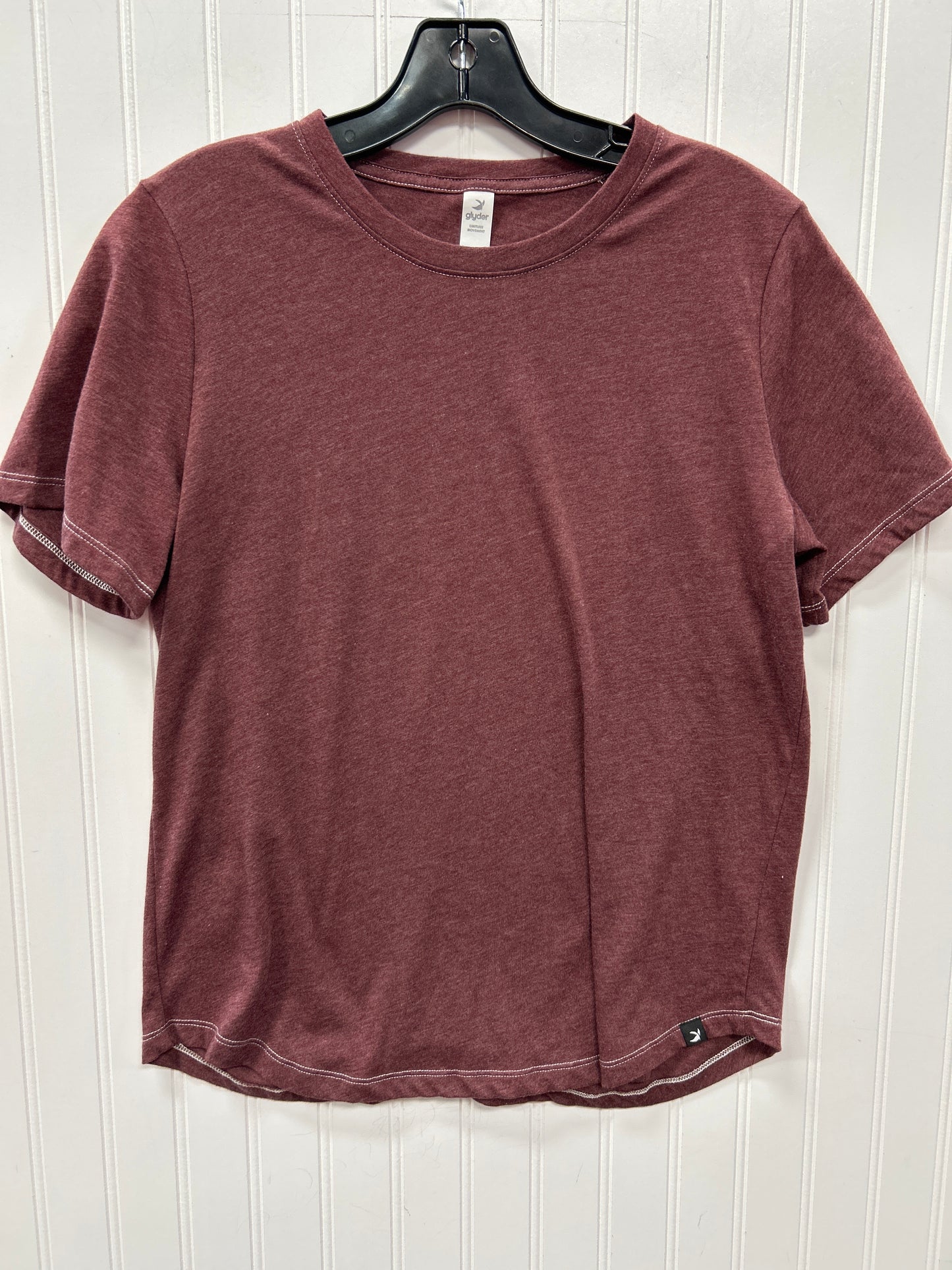 Top Ss By Glyder In Maroon, Size:M