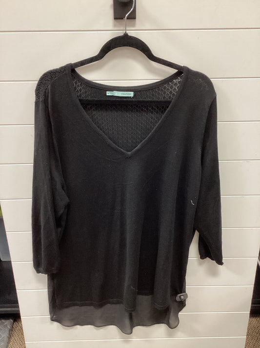 Top Ls By Maurices In Black, Size:1X