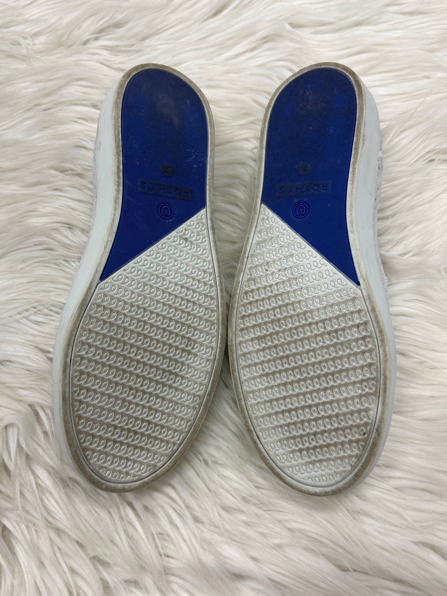 Shoes Flats By Rothys In Grey, Size:7