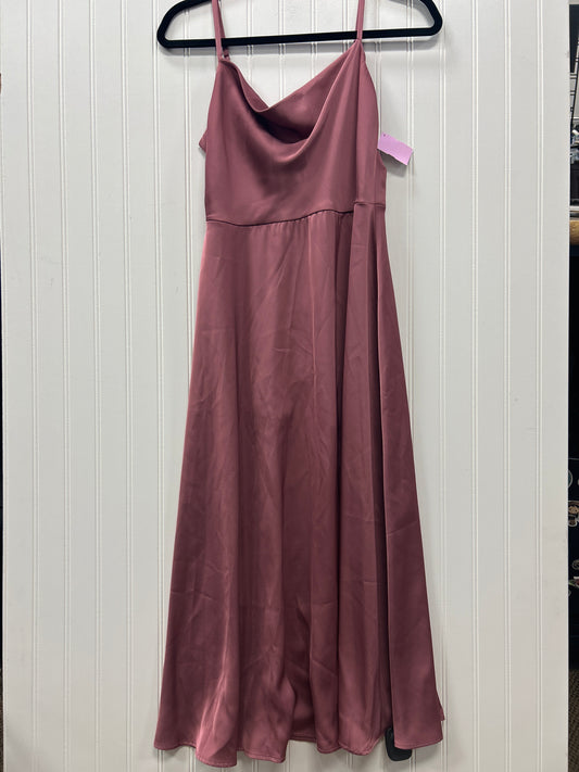 Dress Casual Maxi By Clothes Mentor In Pink, Size:4