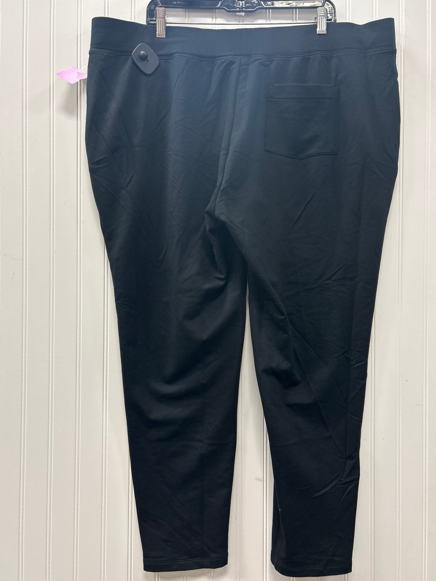 Pants Lounge By Lauren By Ralph Lauren In Black, Size:3X
