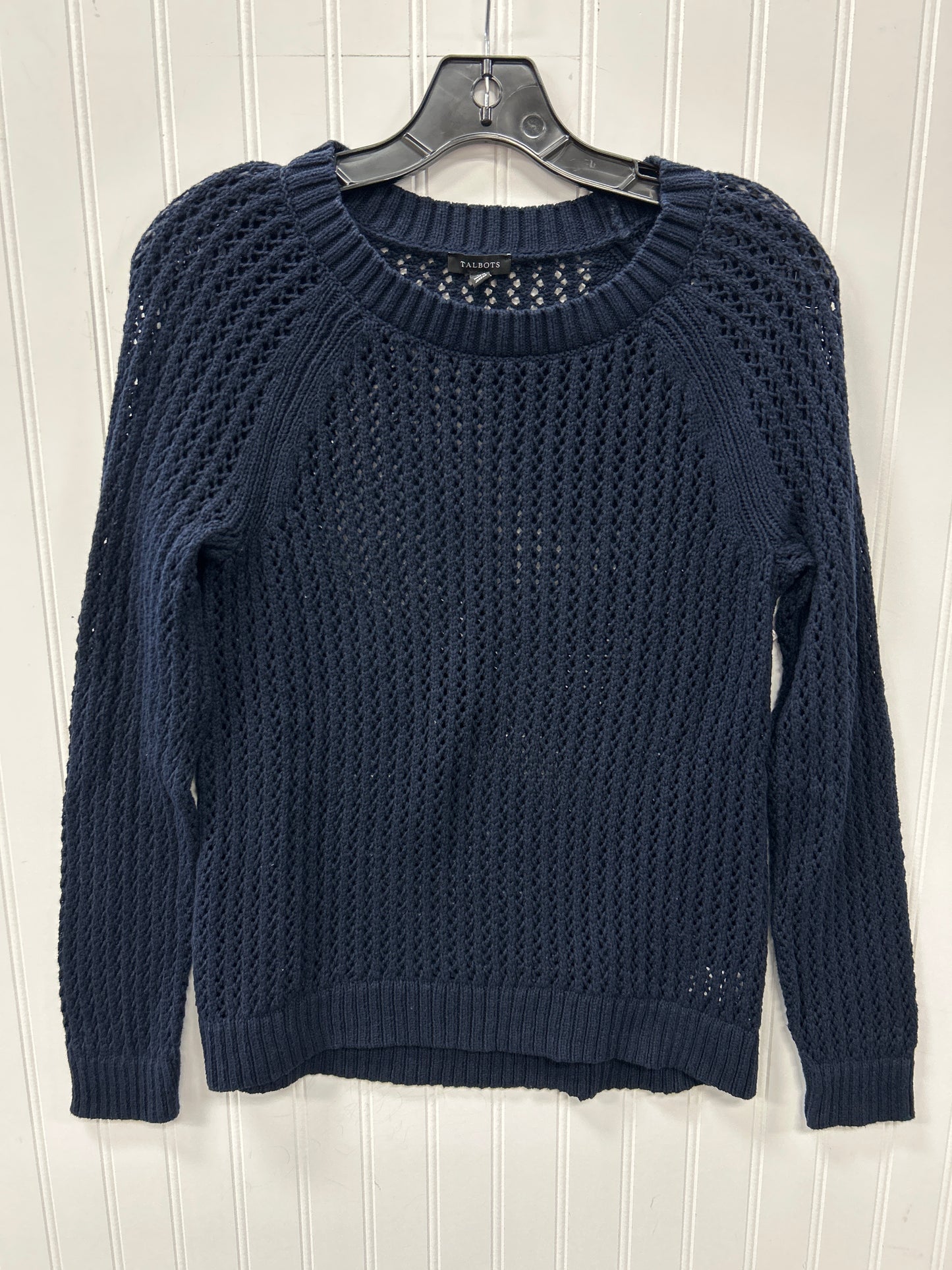 Top Ls By Talbots In Navy, Size:M