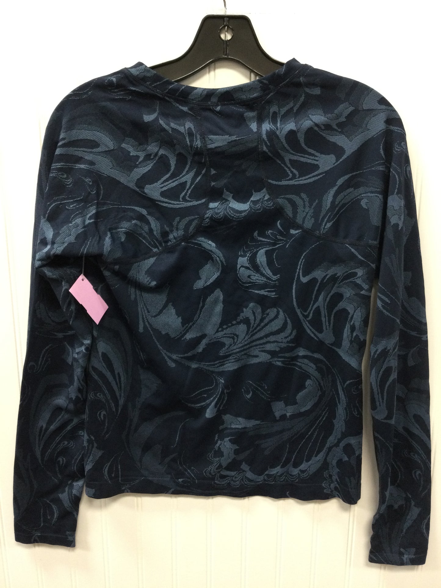 Athletic Top Ls Collar By Athleta In Blue, Size:S