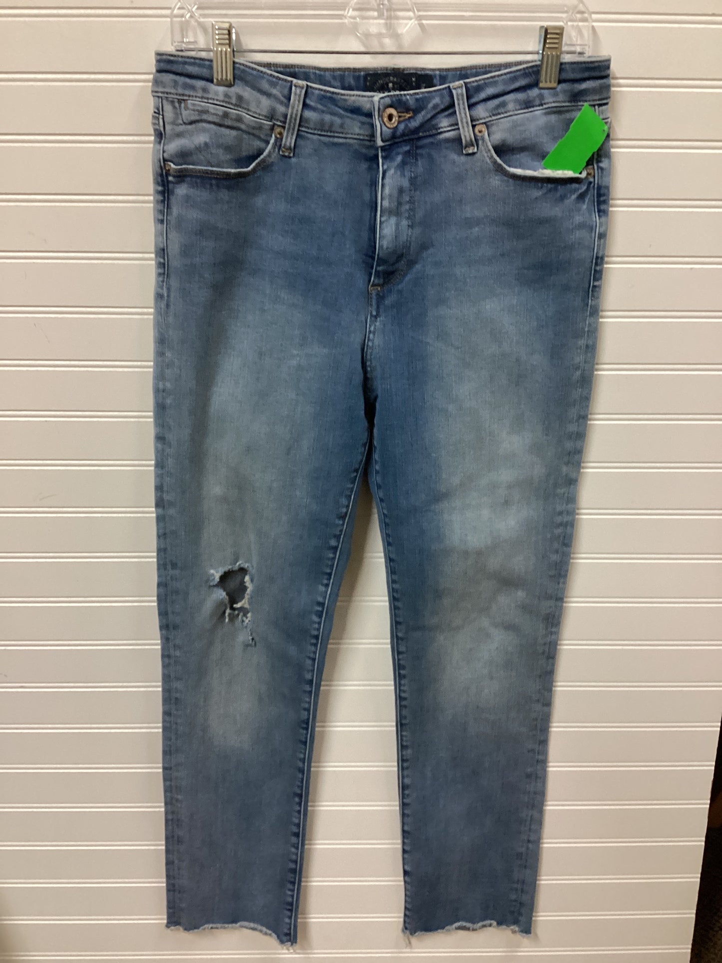 Jeans Skinny By Lucky Brand In Blue Denim, Size:14