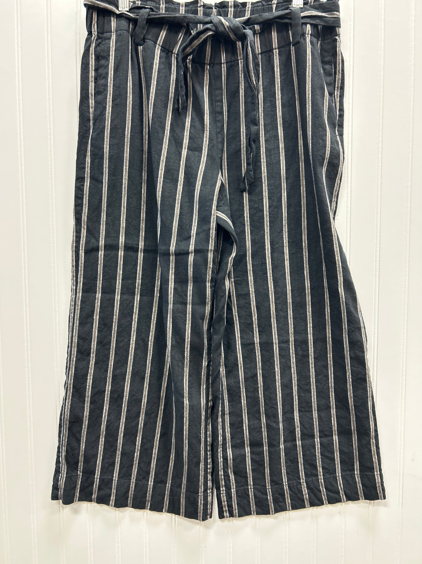 Pants Linen By J. Jill In Black, Size:M