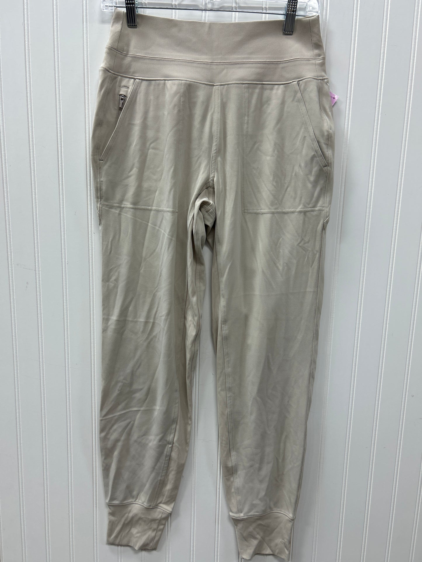 Athletic Pants By Athleta In Cream, Size:S