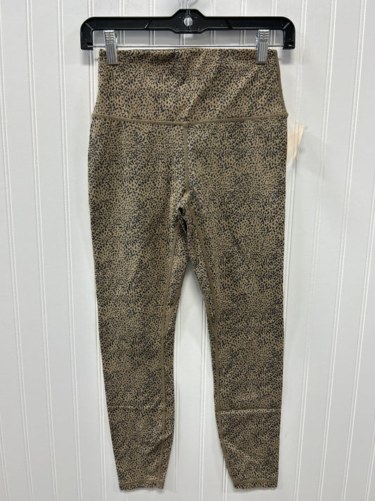 Athletic Leggings By Varley In Tan, Size:S