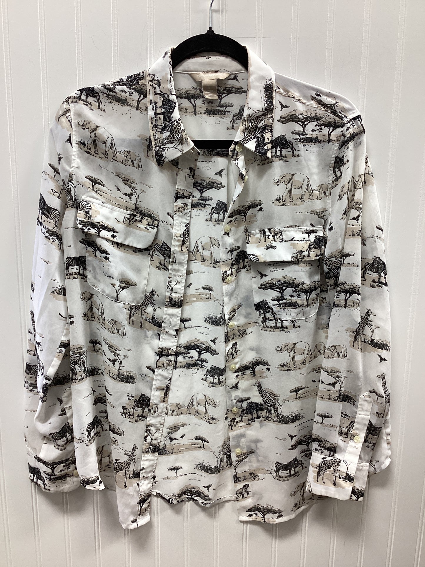 Top Ls By Banana Republic In Cream, Size:S