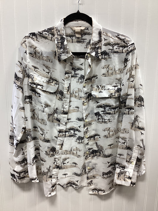Top Ls By Banana Republic In Cream, Size:S
