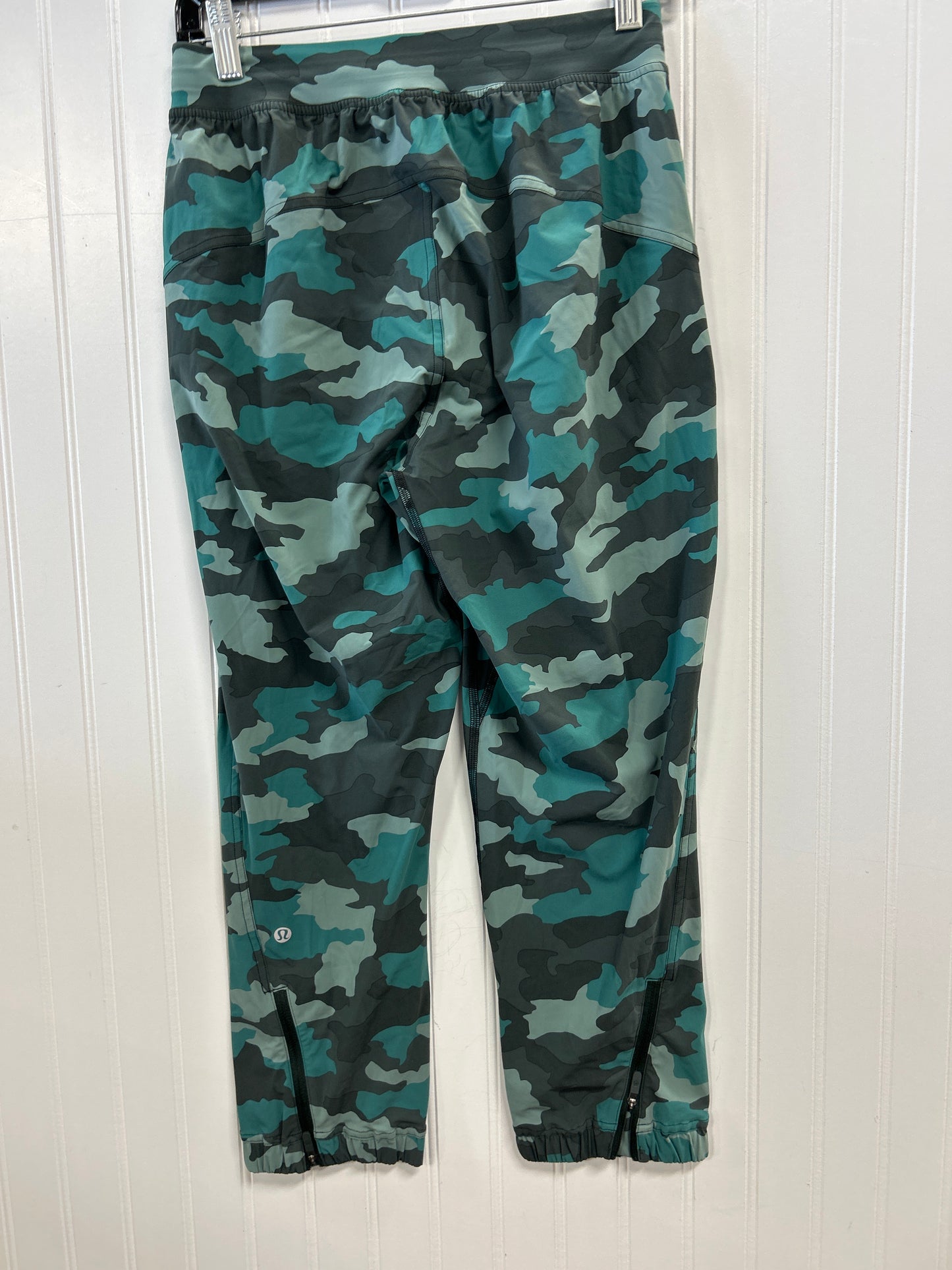 Athletic Pants By Lululemon In Teal, Size:6