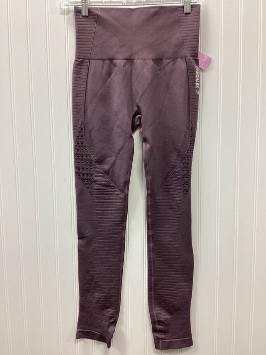 Athletic Leggings By Gym Shark In Purple, Size:M
