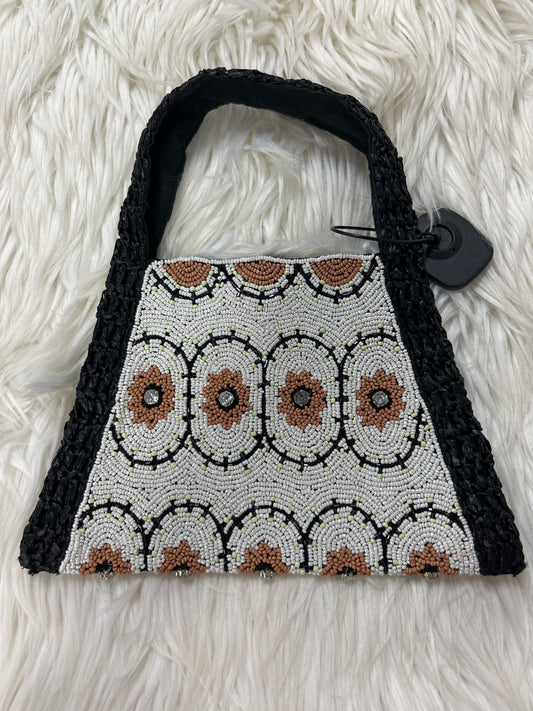 Handbag By Anthropologie In White, Size:Small