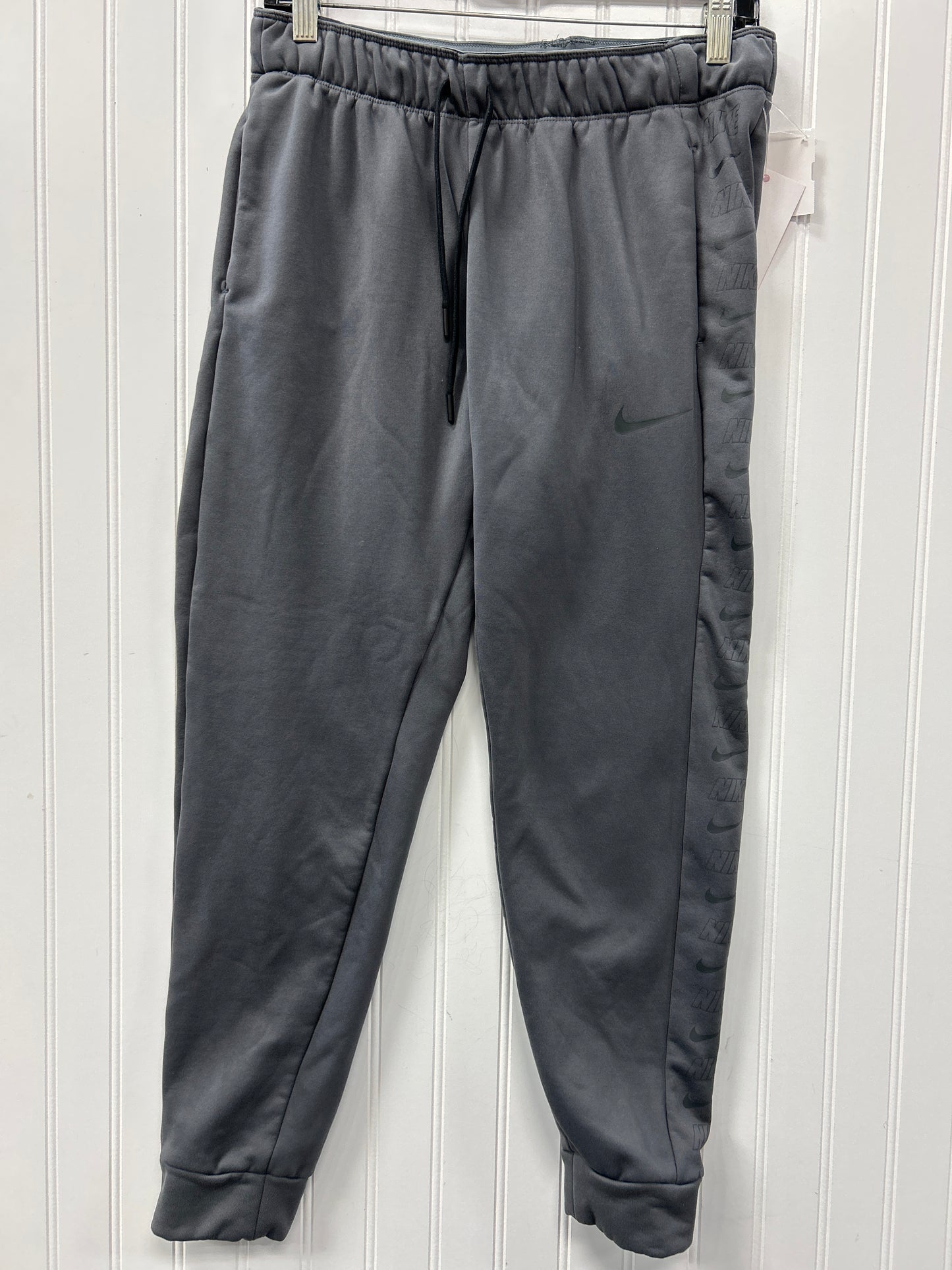 Athletic Pants By Nike Apparel In Grey, Size:M