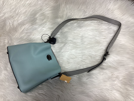 Crossbody Designer By Coach In Blue, Size:Medium