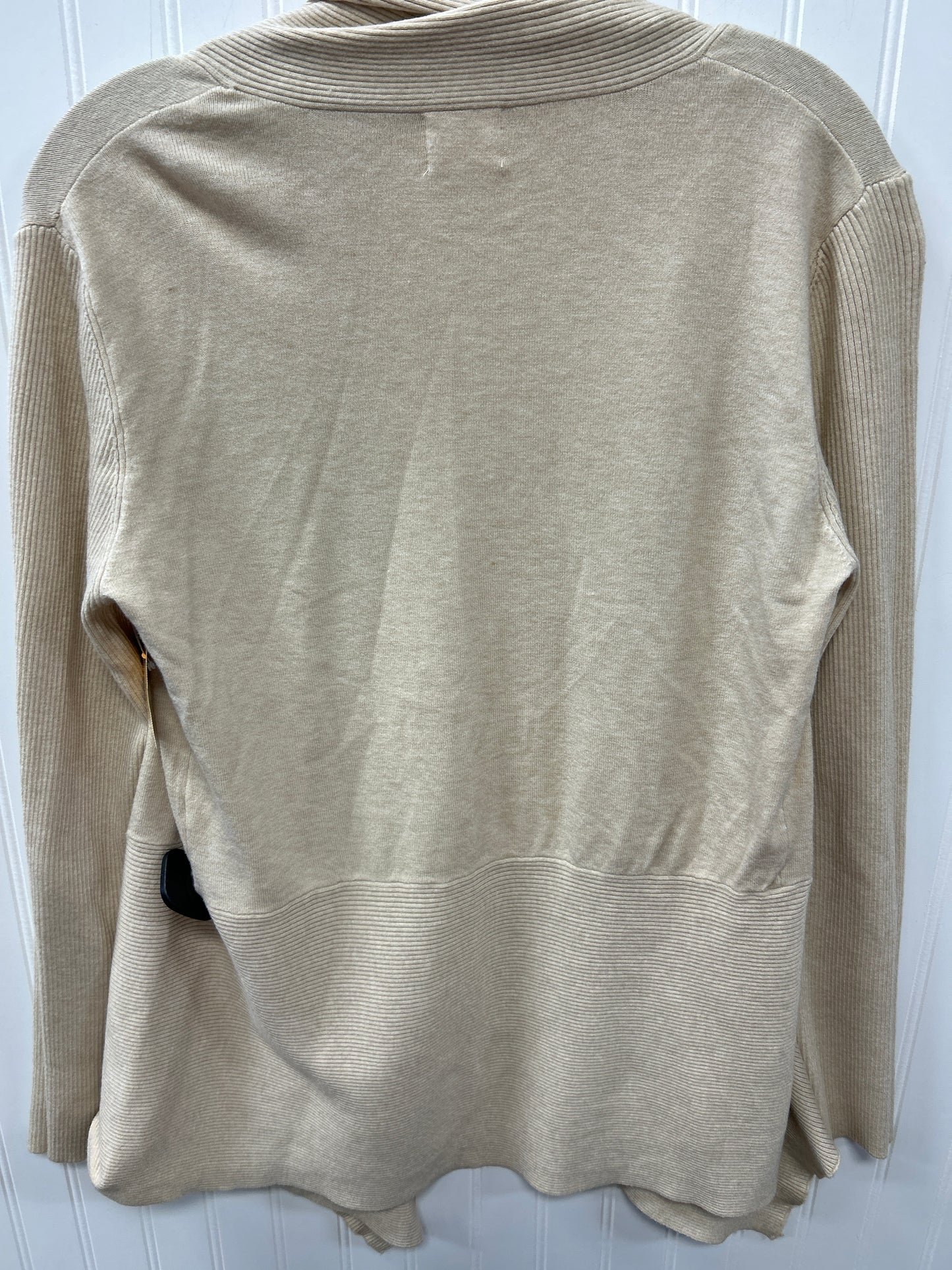 Sweater Cardigan By Dreamers In Cream, Size:M