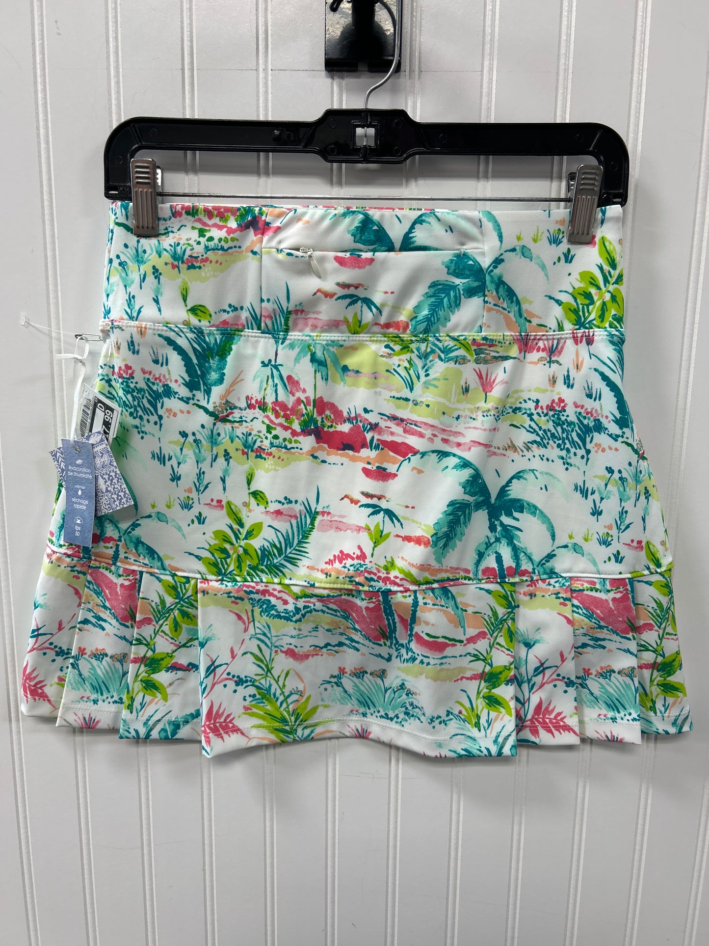 Athletic Skort By Sigrid Olsen In Floral Print, Size:Xs