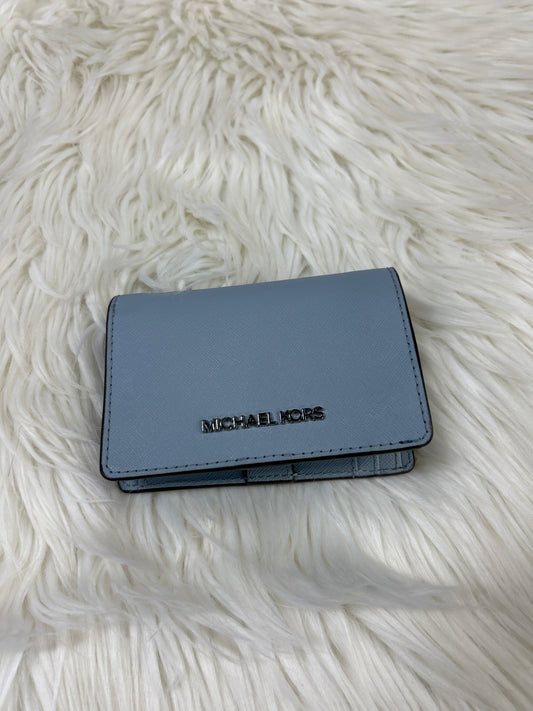 Wallet Designer By Michael Kors In Blue, Size:Medium
