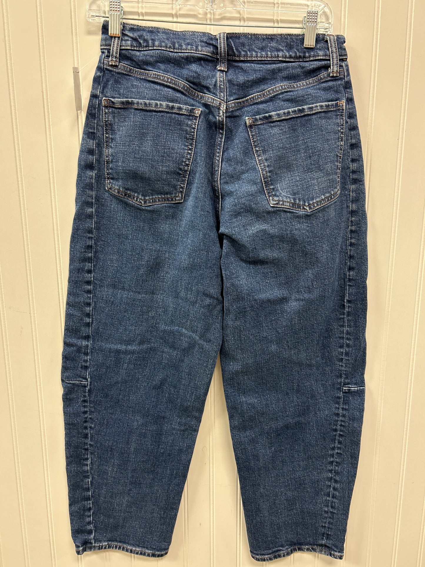 Jeans Wide Leg By Old Navy In Blue Denim, Size:6