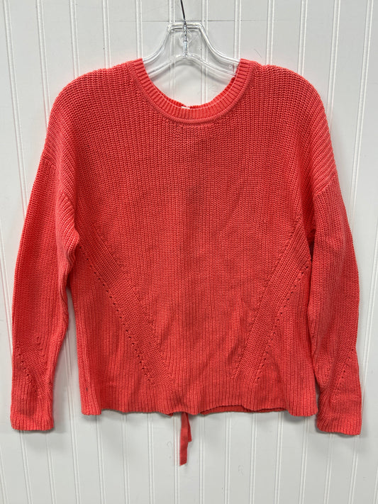 Sweater By Lucky Brand In Peach, Size:S