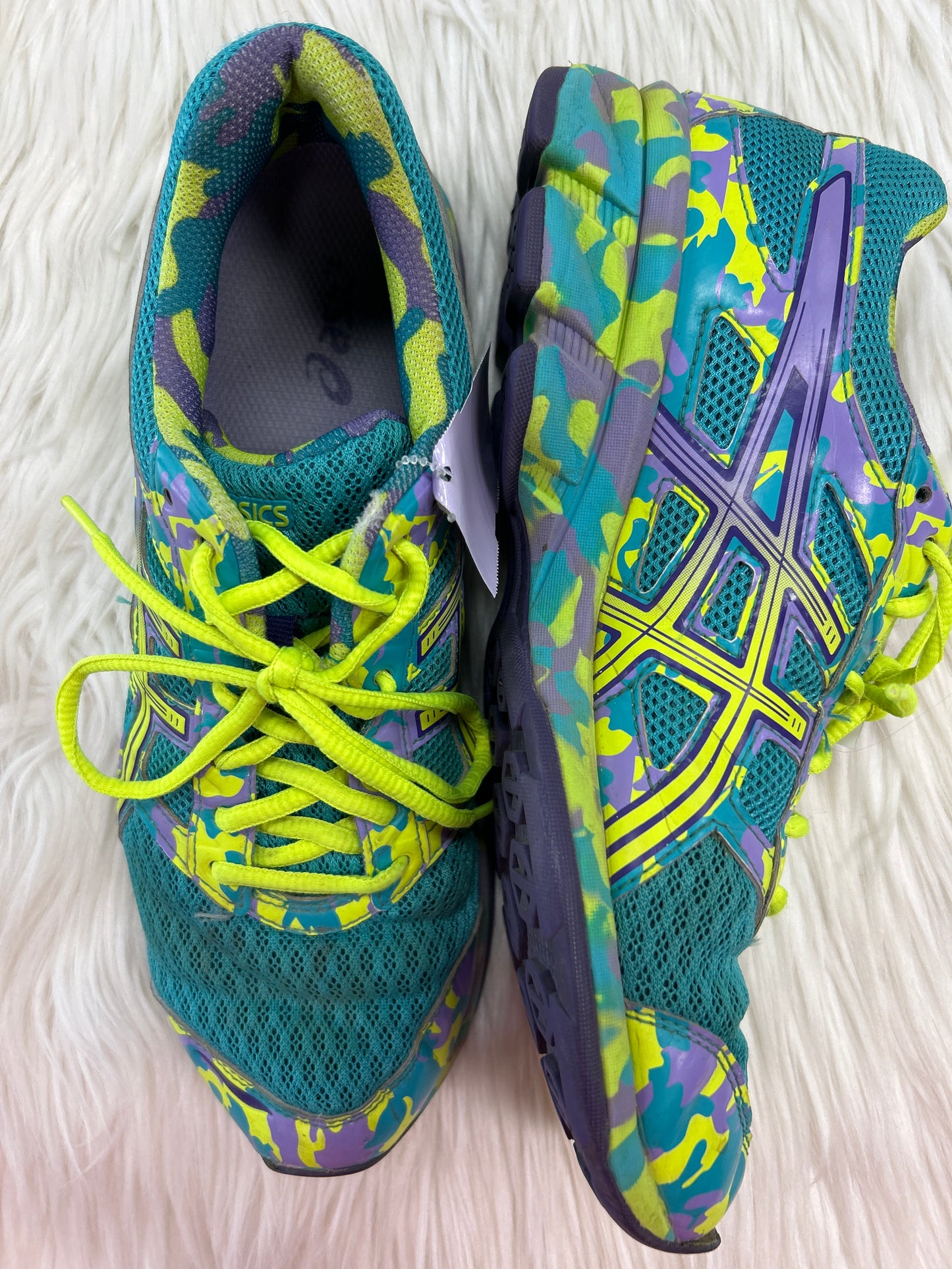 Shoes Athletic By Asics In Blue & Purple, Size:9