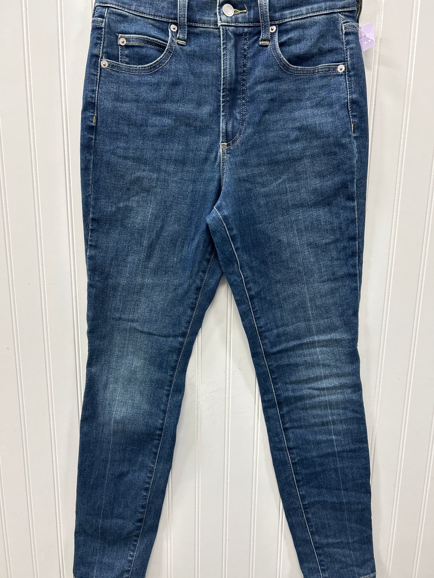 Jeans Skinny By Universal Thread In Blue Denim, Size:4