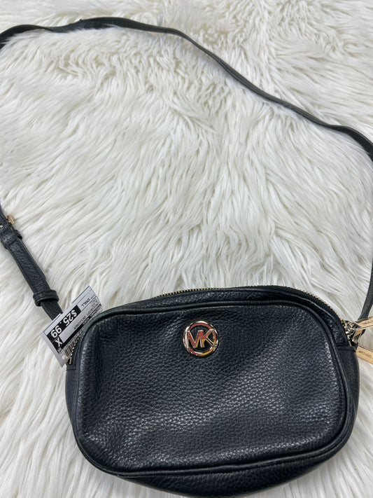 Crossbody Designer By Michael Kors In Black, Size:Small