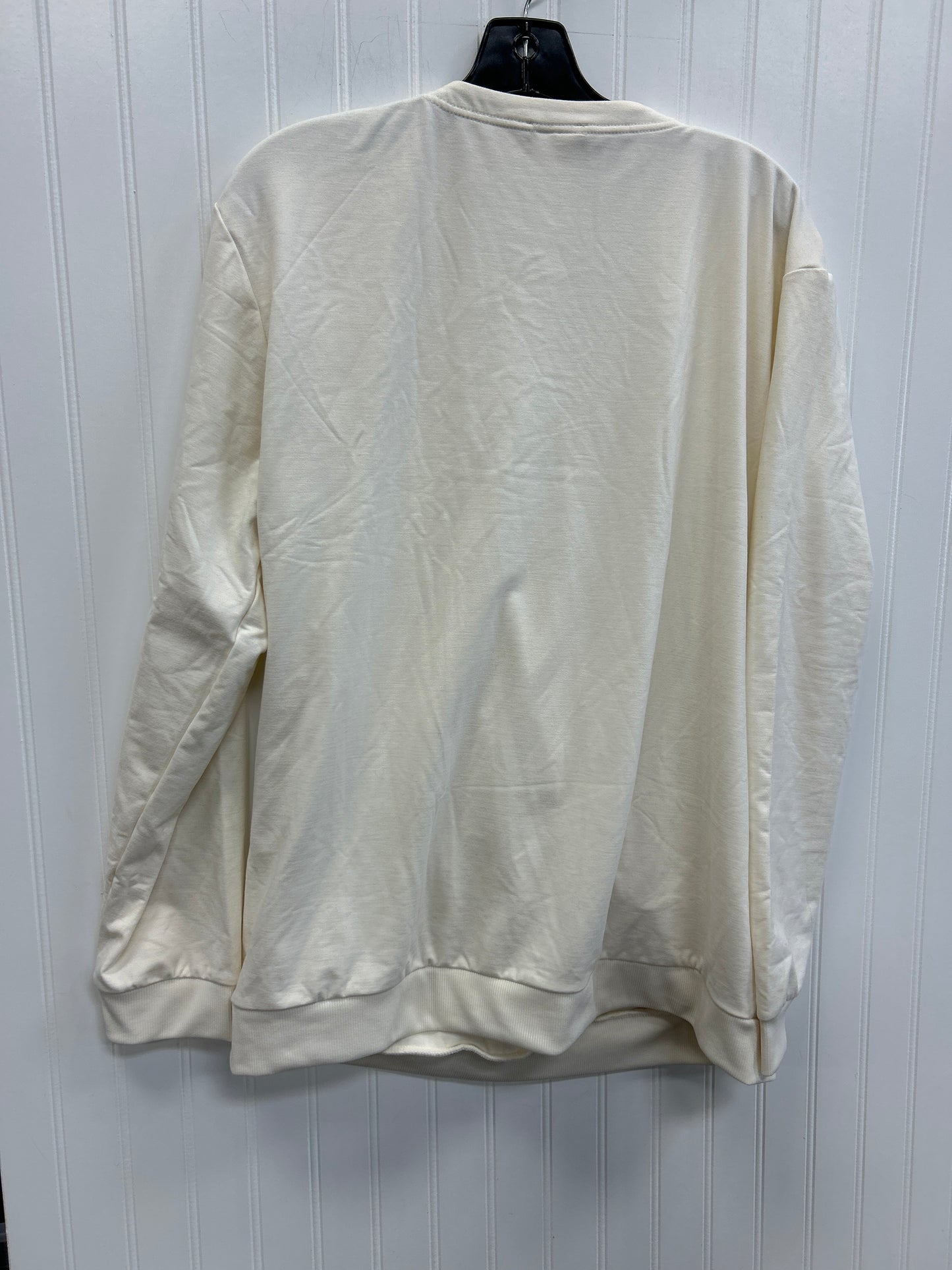 Top Ls By Crane In Cream, Size:Xl
