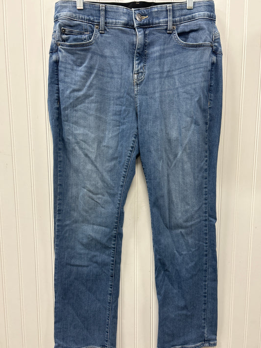 Jeans Straight By Torrid In Blue Denim, Size:12
