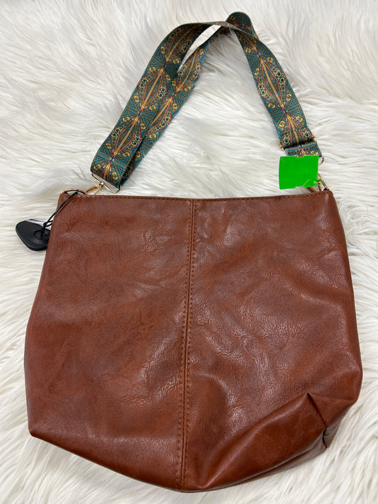 Handbag By Clothes Mentor In Brown, Size:Medium