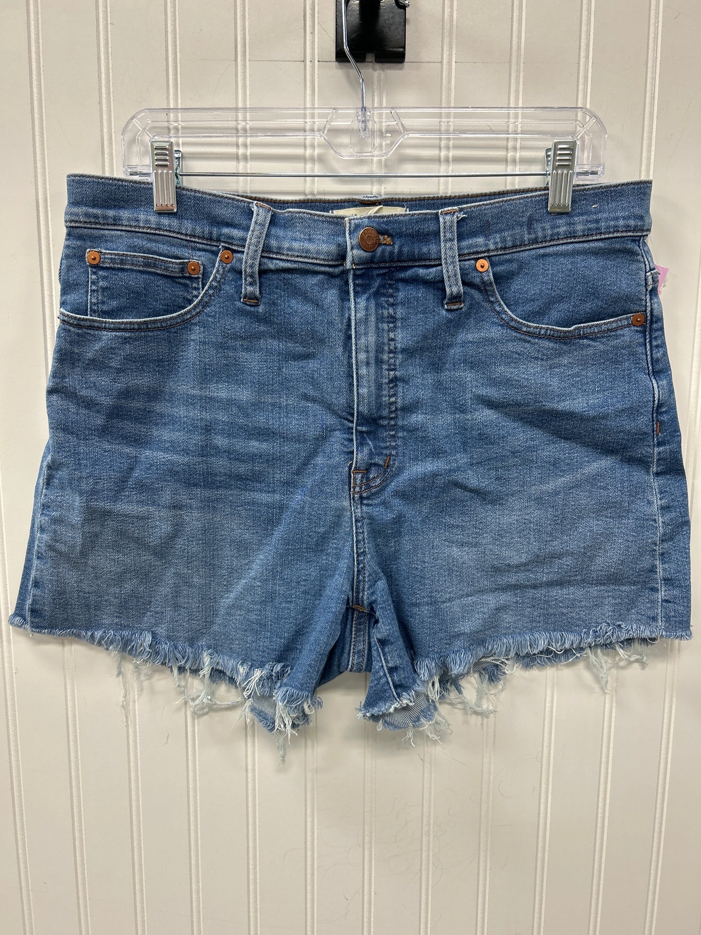Shorts By Madewell In Blue Denim, Size:10