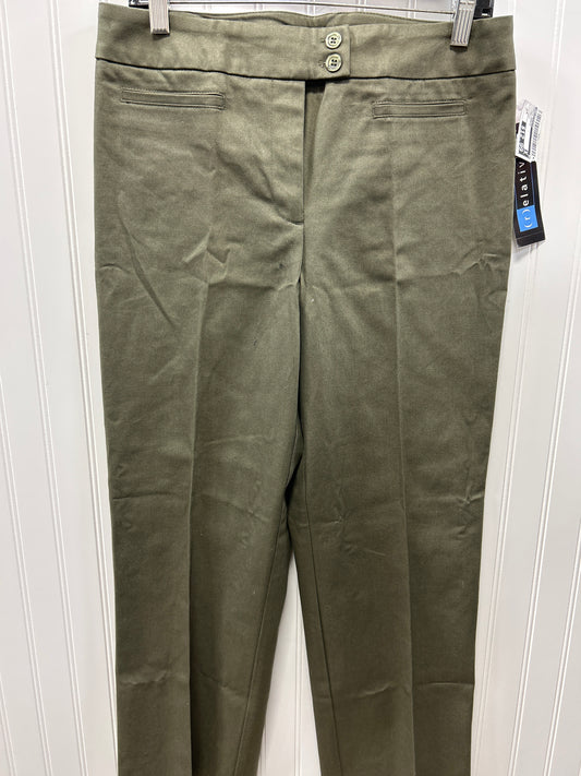 Pants Dress By Relativity In Green, Size:10