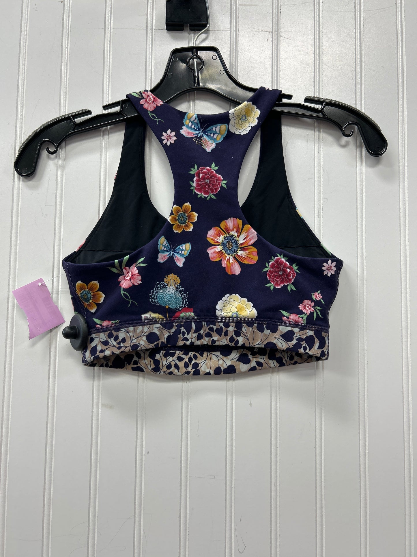 Athletic Bra By Johnny Was In Purple, Size:Xs