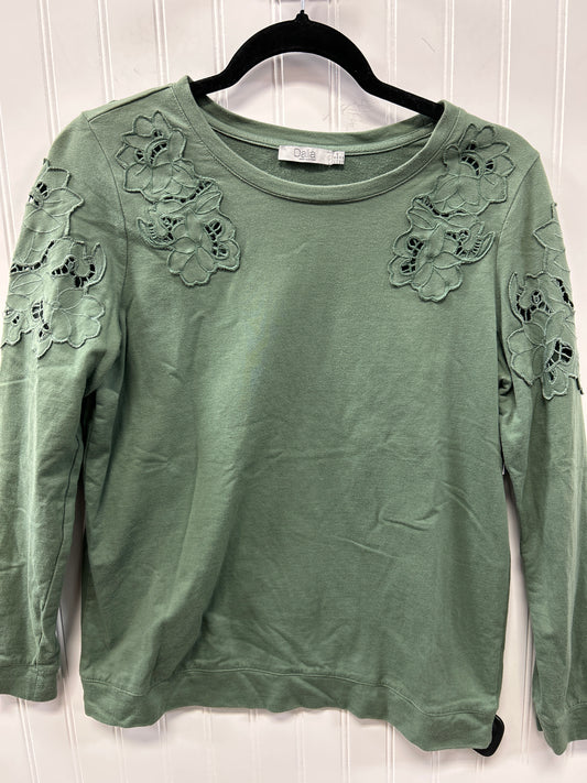 Top Ls By Dalia In Green, Size:M