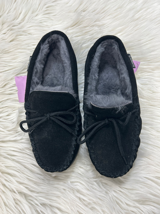Shoes Flats By Bearpaw In Black, Size:8