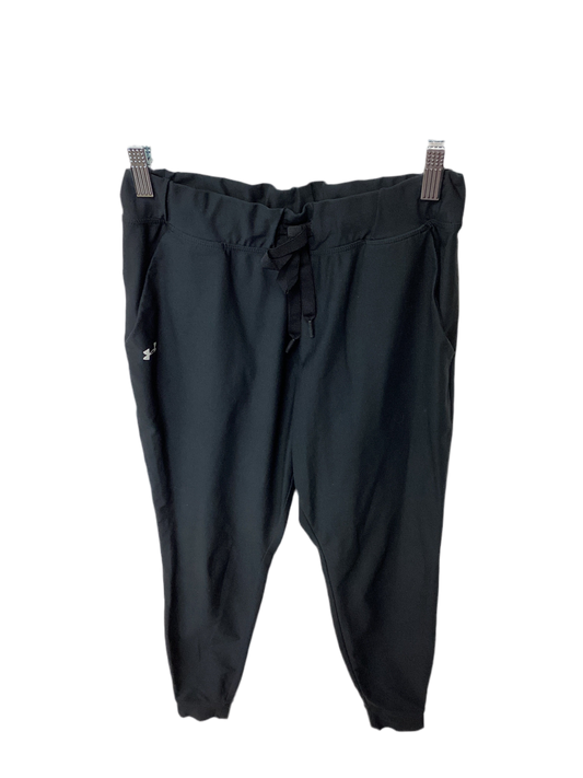 Athletic Pants By Under Armour In Black, Size:Xs