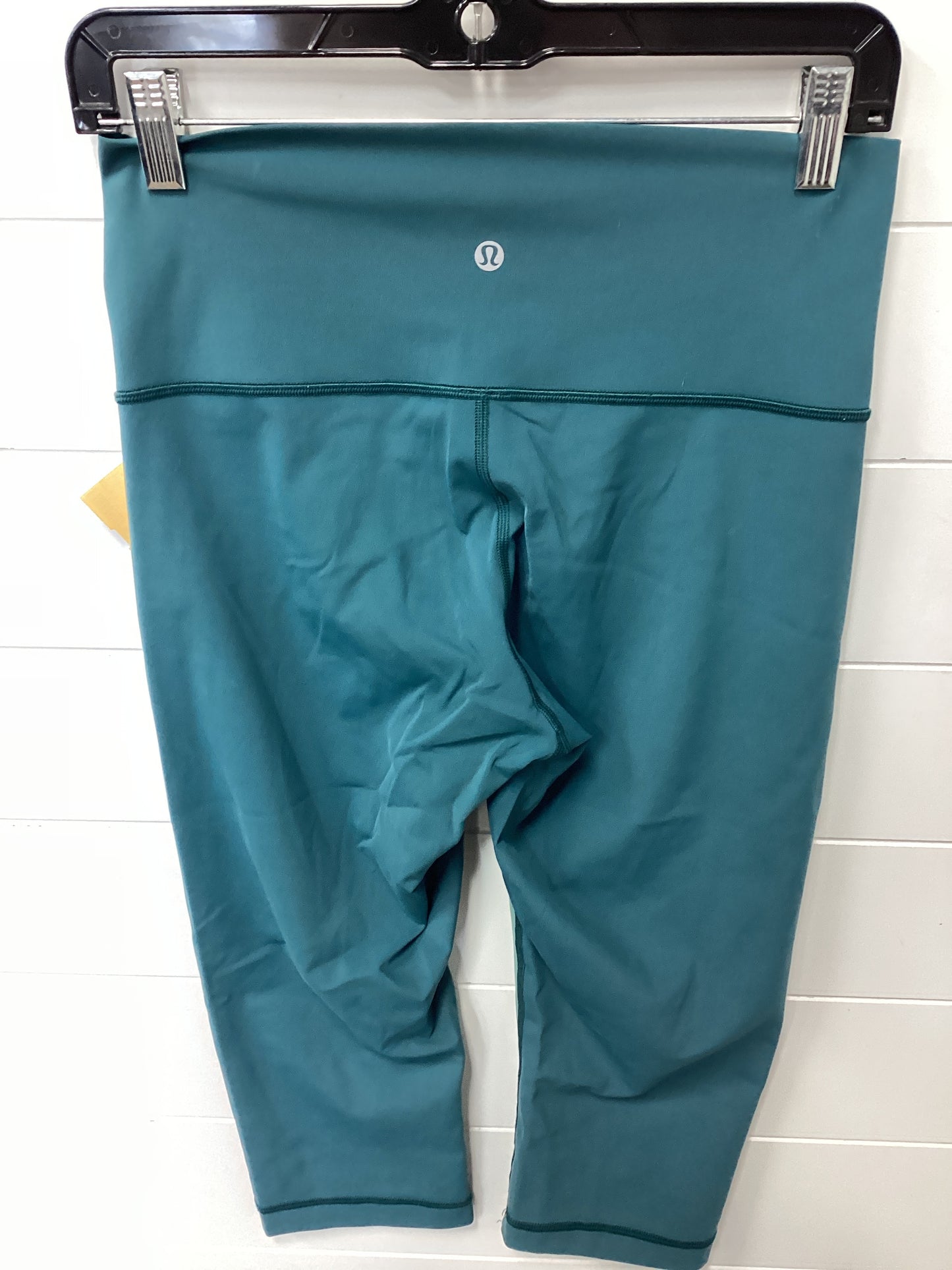 Athletic Capris By Lululemon In Blue, Size:8