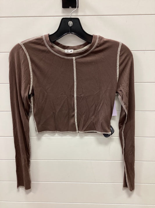 Top Ls By Garage In Brown, Size:S