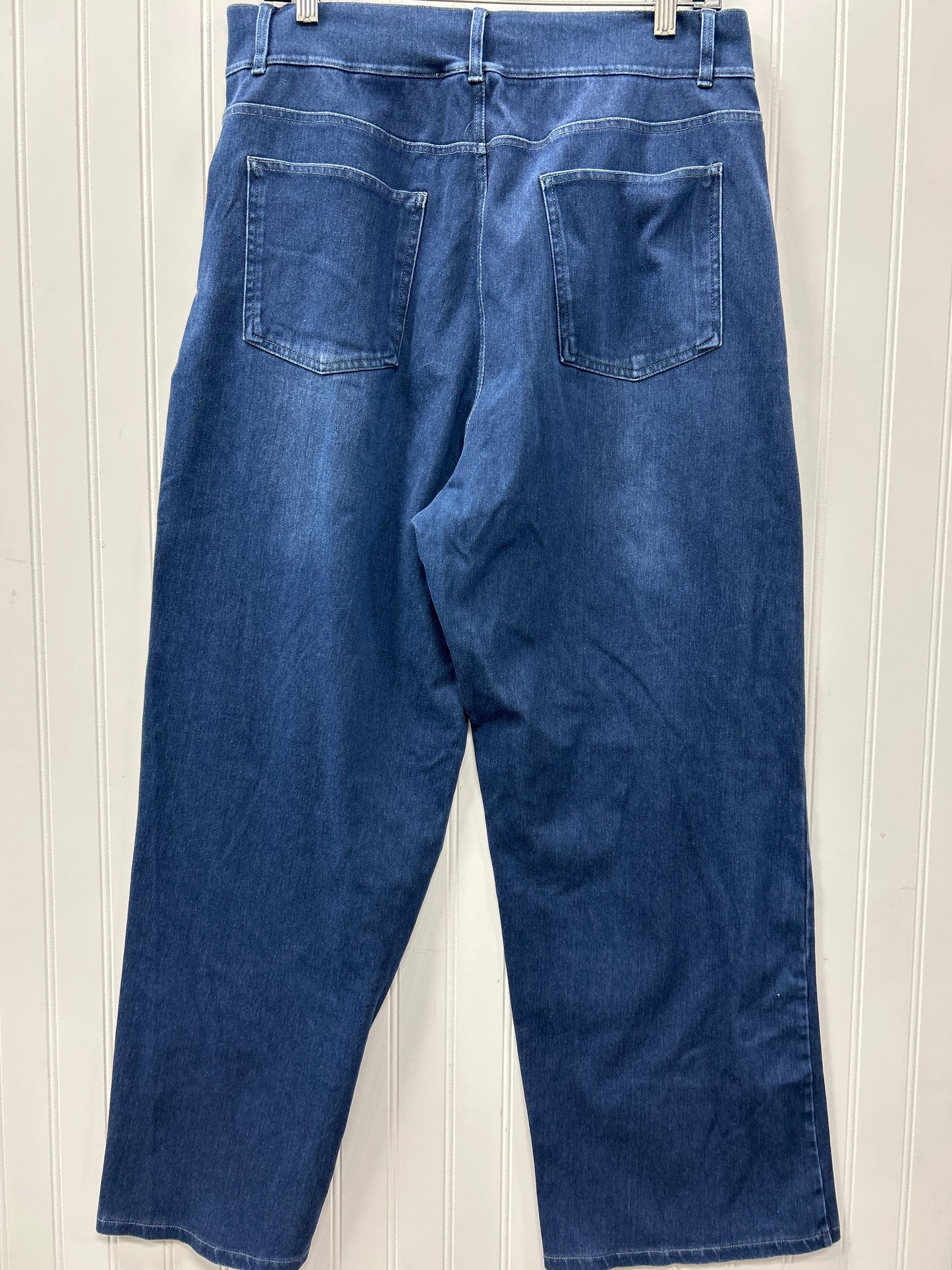 Jeans Straight By Halara In Blue Denim, Size:Xl
