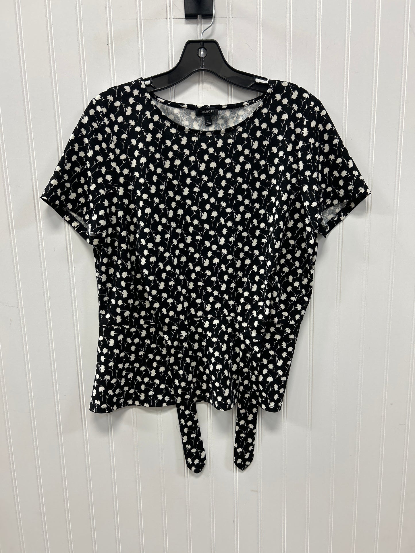Top Ss By Talbots In Black, Size:L
