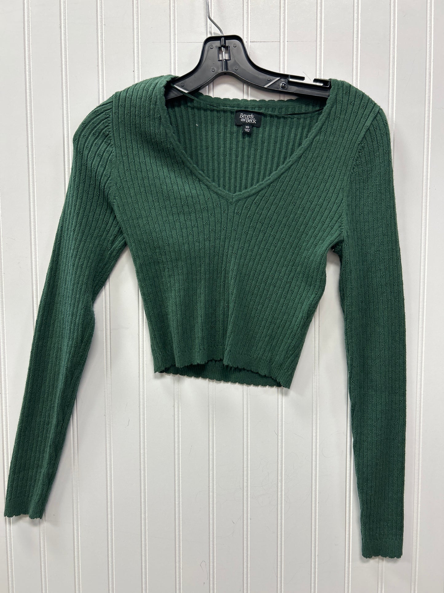 Top Ls By Cmc In Green, Size:Xs