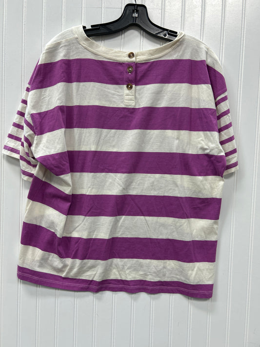 Top Ss By Talbots In Striped Pattern, Size:Xl