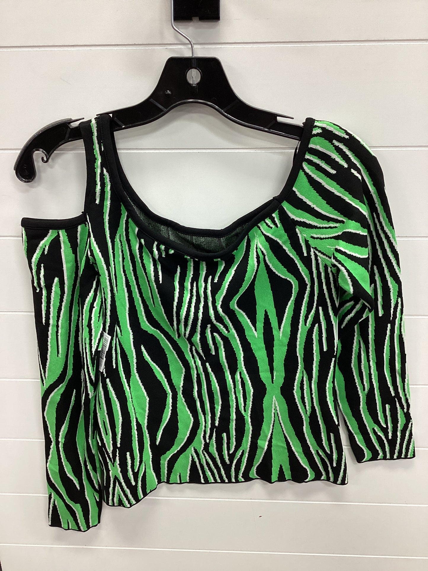 Top Ls By Cmc In Black & Green, Size:12