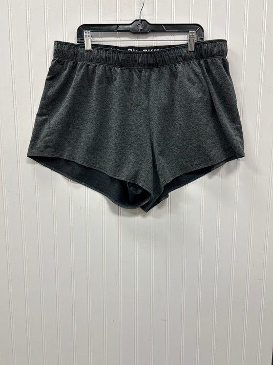 Athletic Shorts By Nike Apparel In Grey, Size:2X
